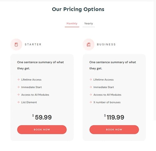 Company - Pricing Table - Pricing 04