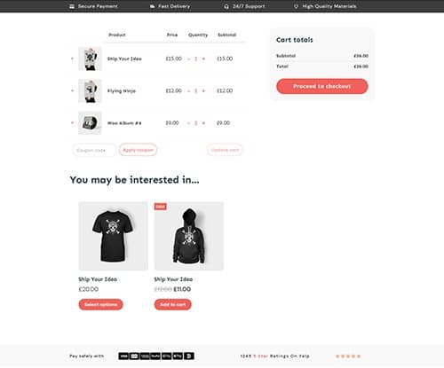 Singular - Cart-Page